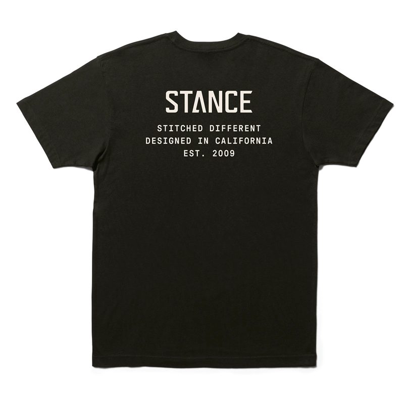 POLERA STANCE ESTABLISHED BLACK - 2