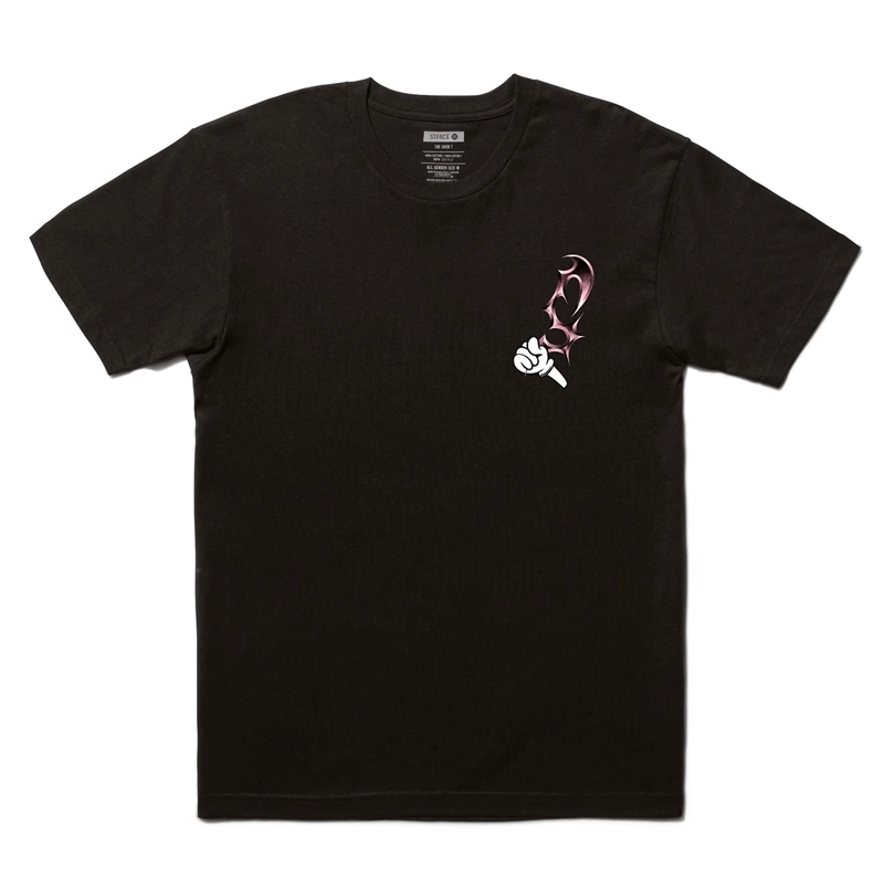 POLERA STANCE BLADES BLACK - 1