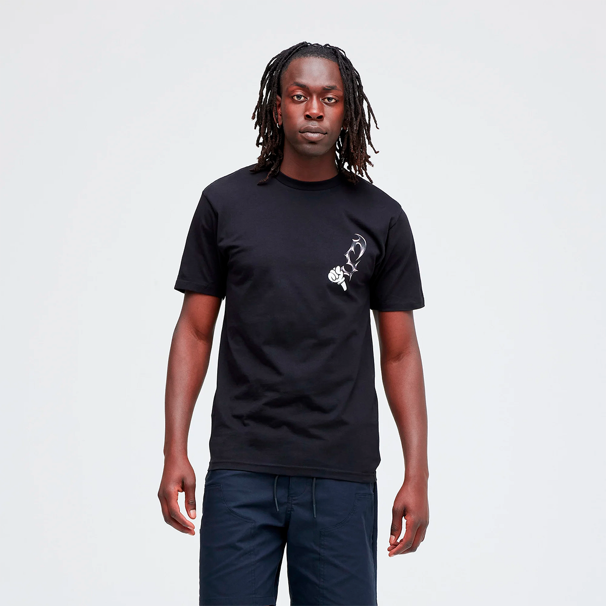 POLERA STANCE BLADES BLACK - 3