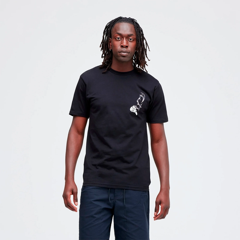 POLERA STANCE BLADES BLACK - 3