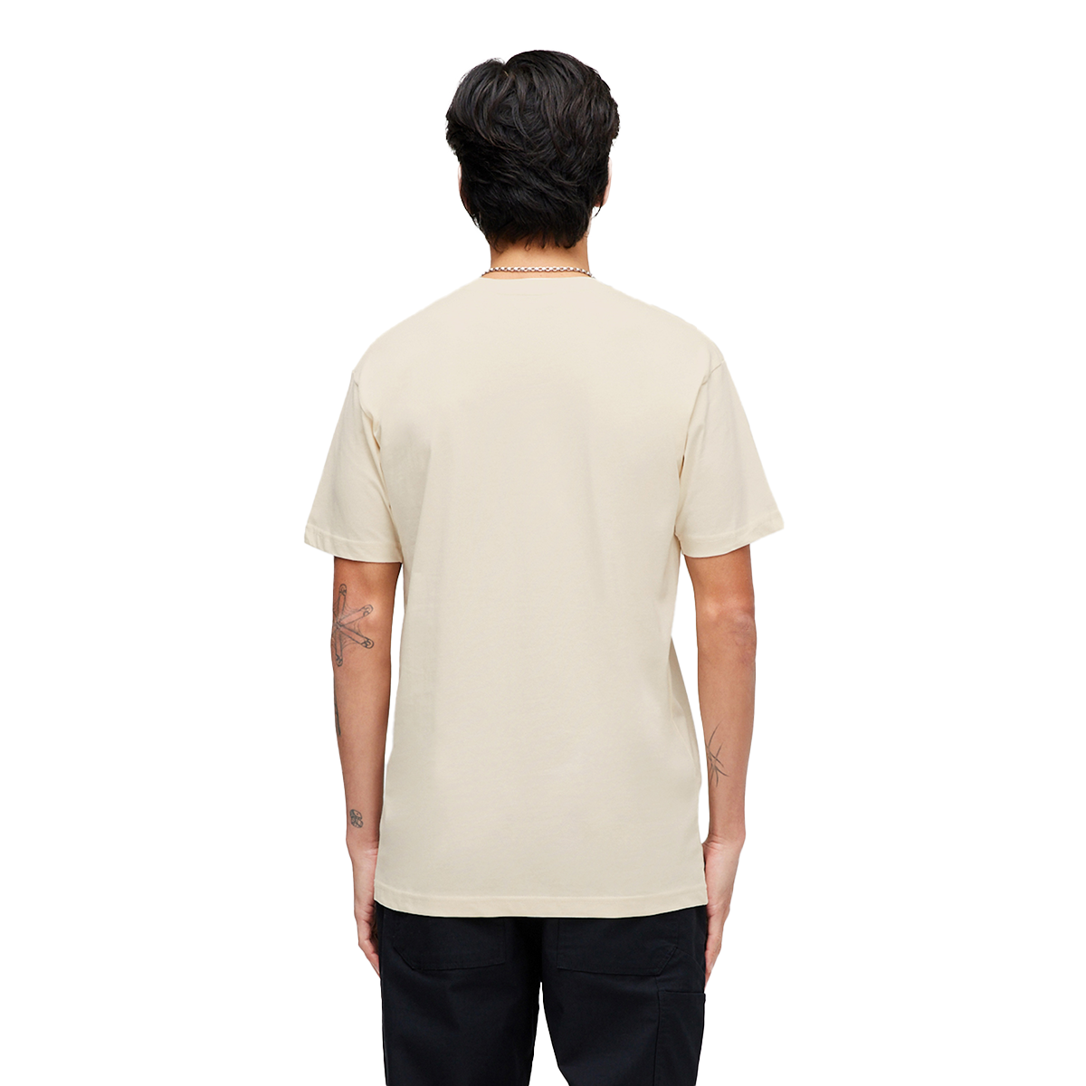 POLERA STANCE ANAKIN VINTAGE WHITE - 4
