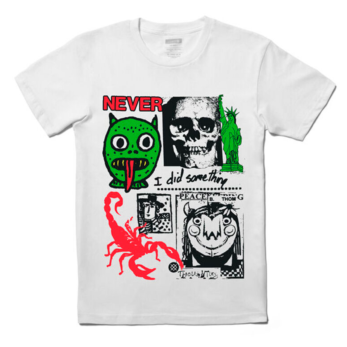POLERA STANCE I DID SOMETHING WHITE - 1