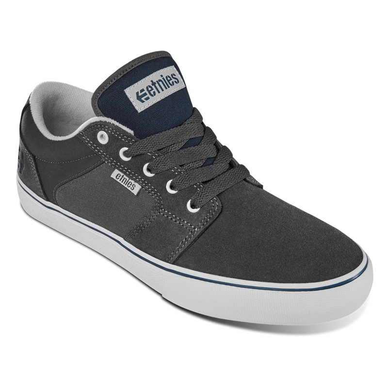 ZAPATILLA ETNIES BARGE LS GREY GREY BLUE - 4