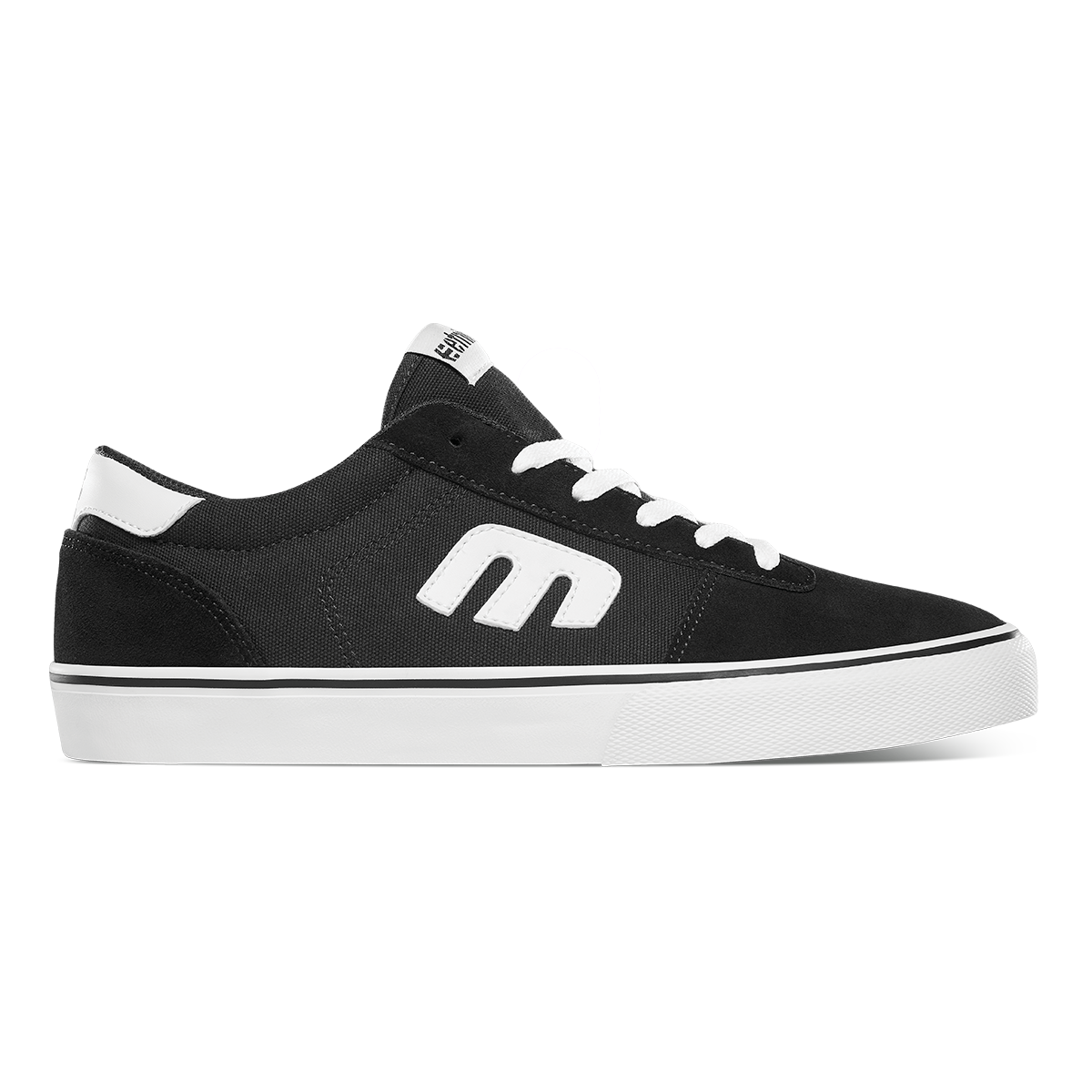 ZAPATILLA ETNIES CALLI VULC BLACK WHITE - 1