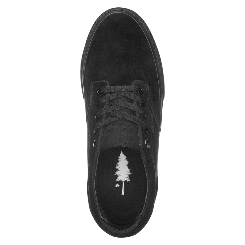 ZAPATILLA EMERICA DICKSON BLACK BLACK - 4