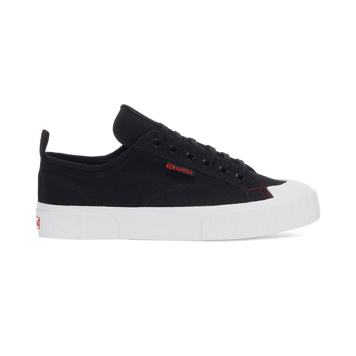 ZAPATILLA 2630 STRIPE BLACK WHITE RED - 1
