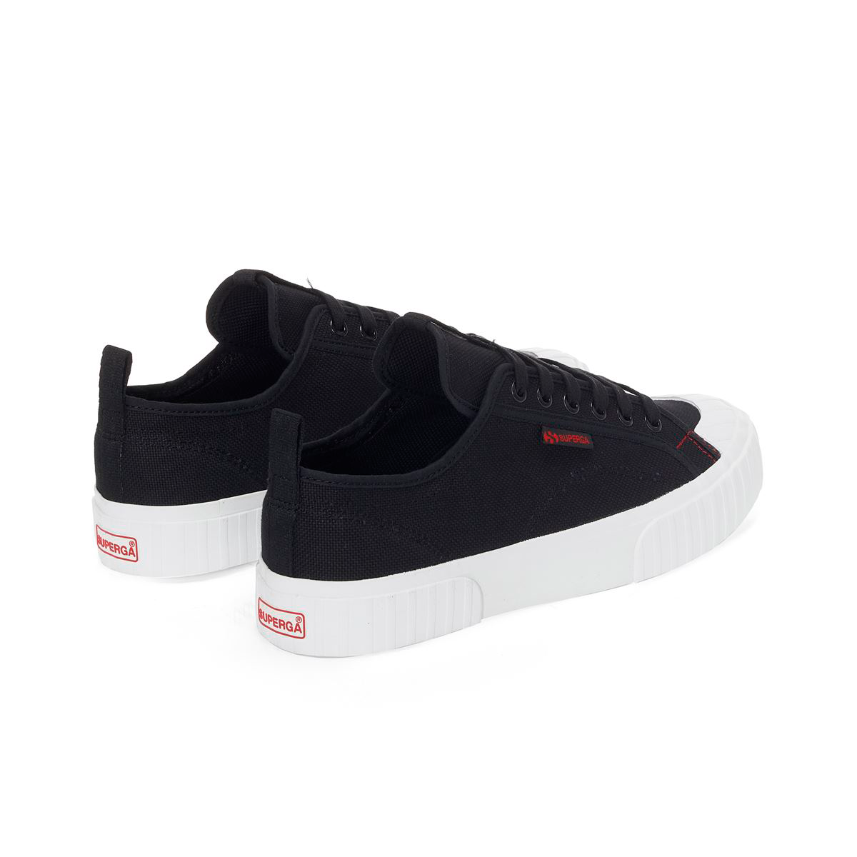 ZAPATILLA 2630 STRIPE BLACK WHITE RED - 3