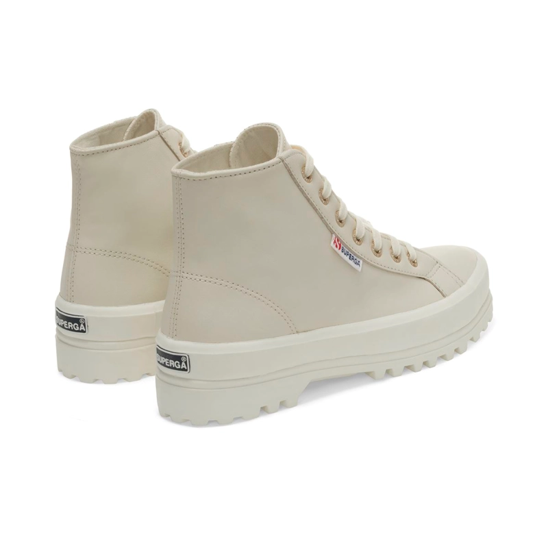 ZAPATILLA 2341 ALPINA NAPPA BEIGE LIGHT EGGSHELL - 3