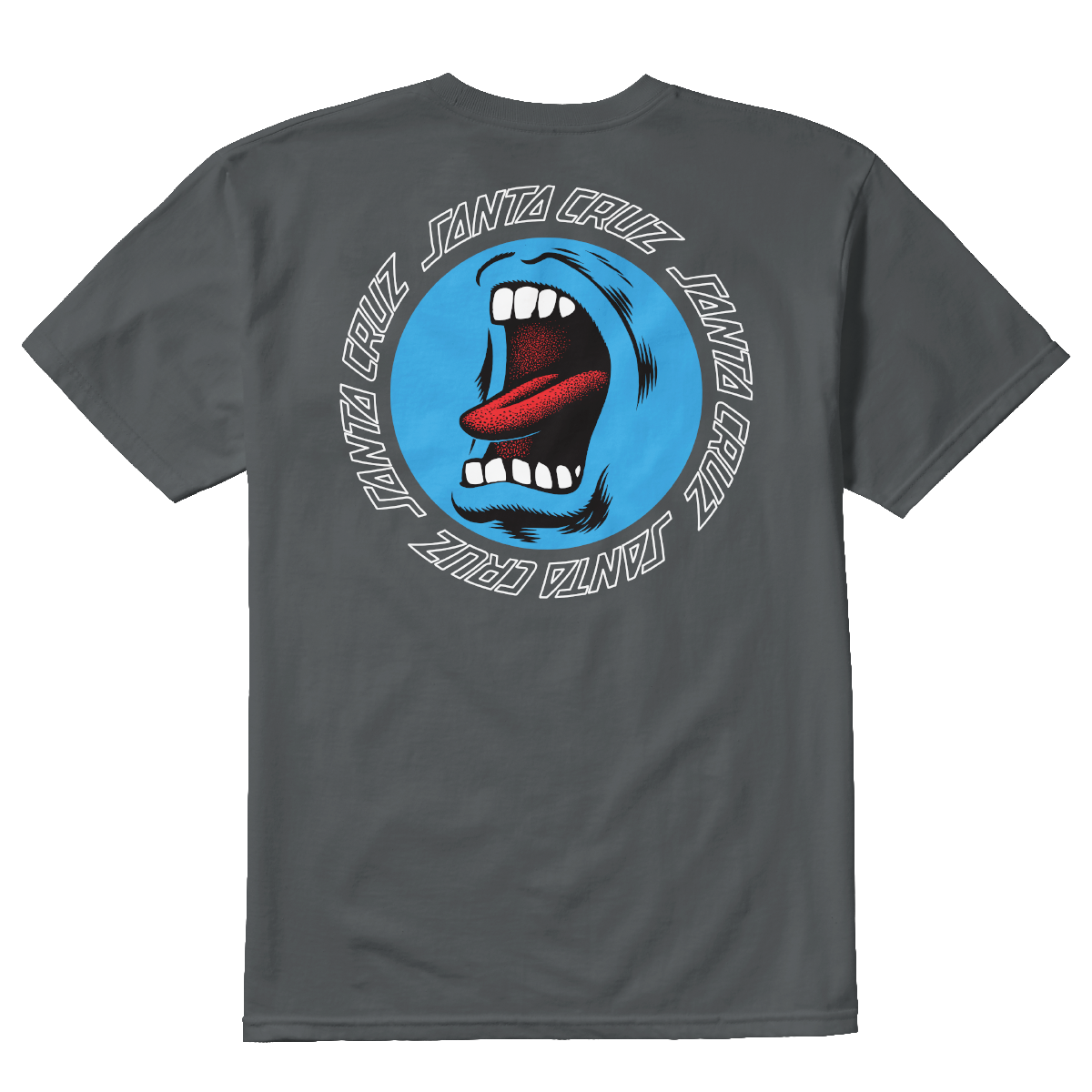 POLERA ETNIES SCREAMING HAND CHARCOAL - 2