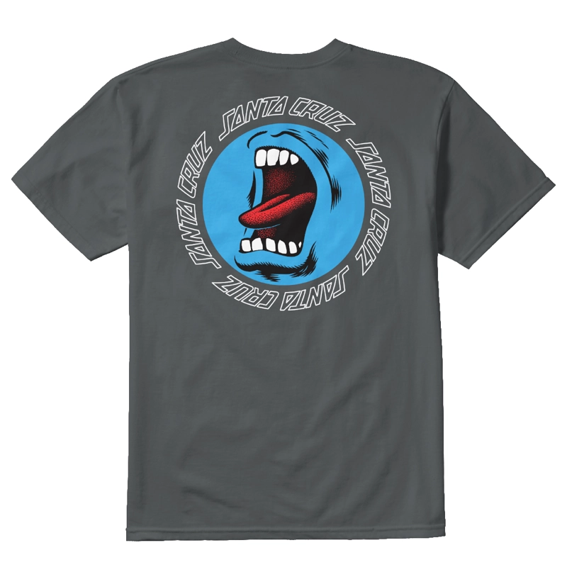 POLERA ETNIES SCREAMING HAND CHARCOAL - 2