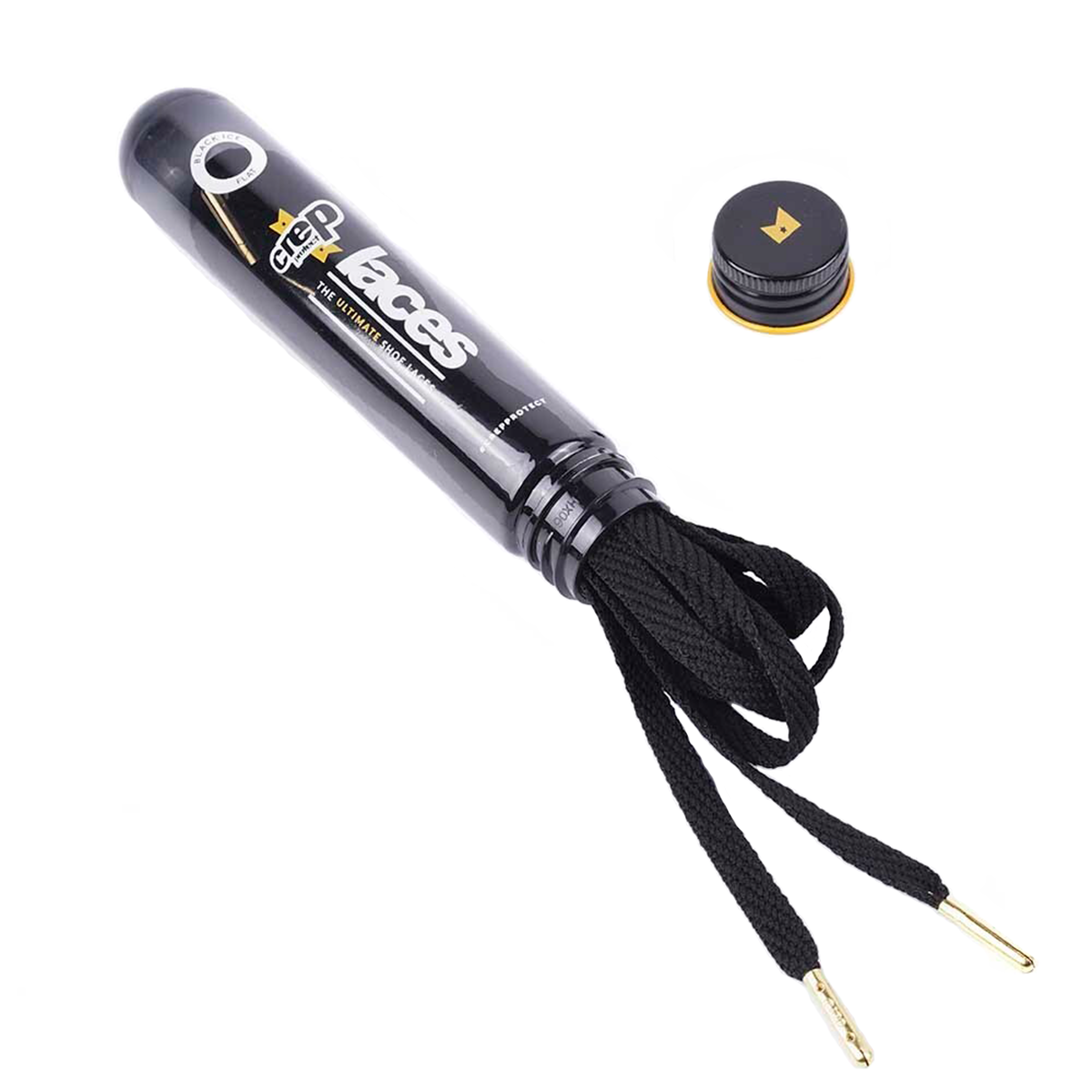 CREP PROTECT LACES BLACK ICE FLAT - 1