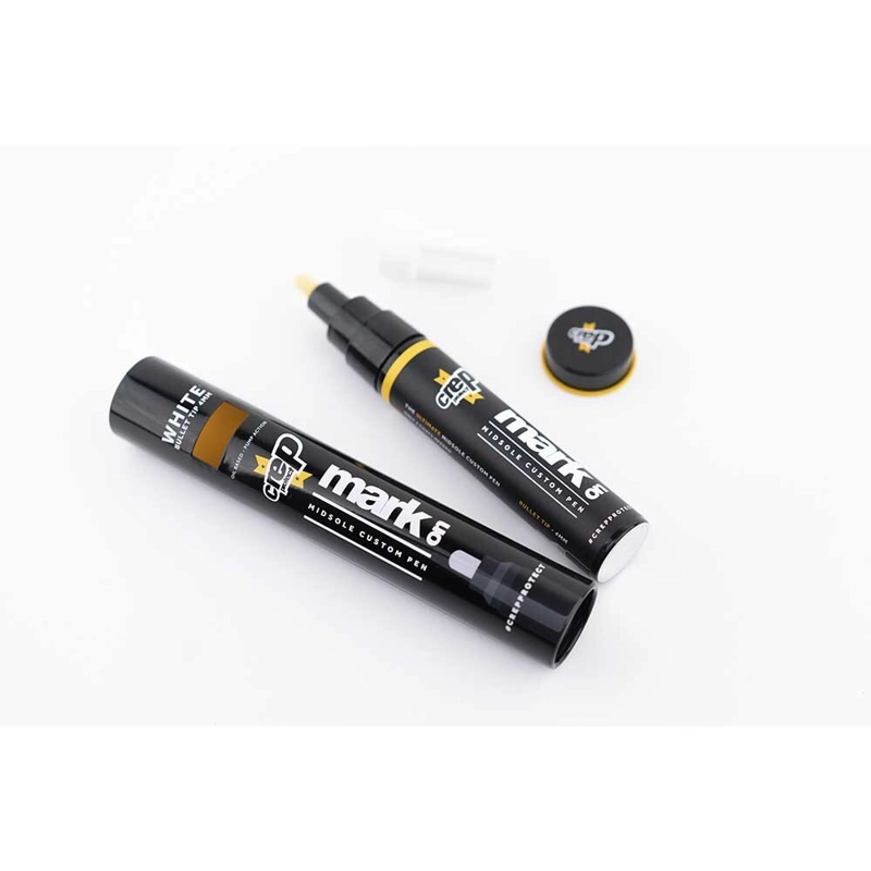 PLUMON CREP PROTECT MARK-ON WHITE MIDSOLE CUSTOM PEN - 1