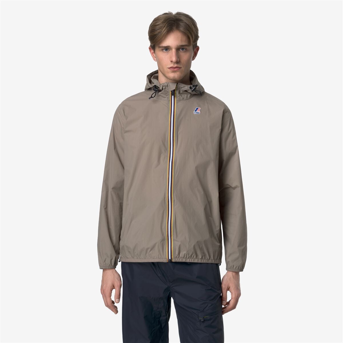 CORTAVIENTO UNISEX PACKABLE LE VRAI 4.0 CLAUDE BEIGE TAUPE - 3