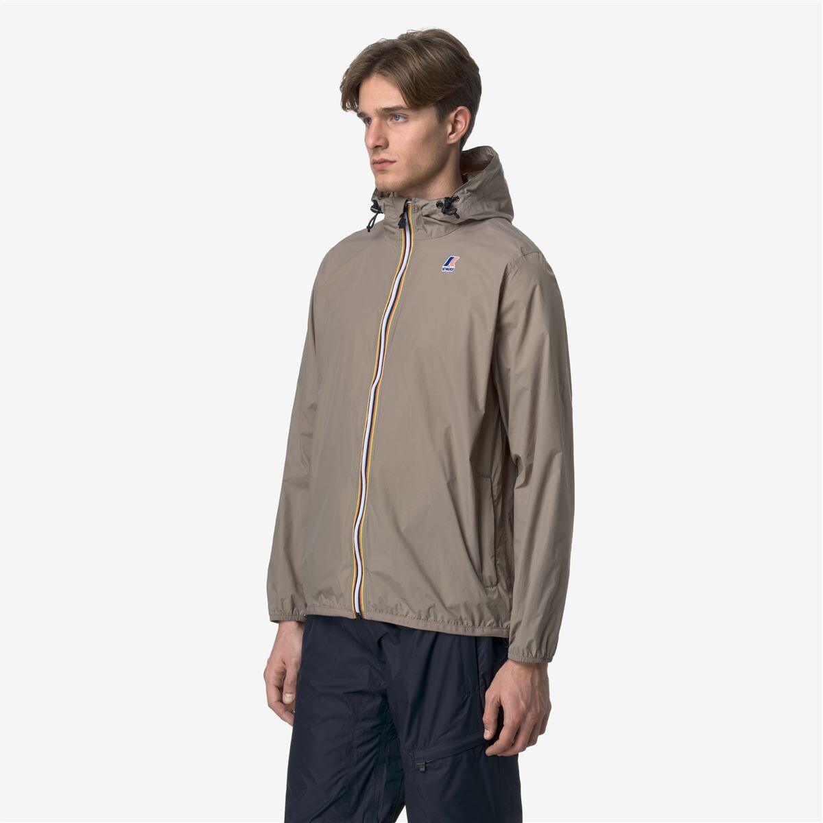CORTAVIENTO UNISEX PACKABLE LE VRAI 4.0 CLAUDE BEIGE TAUPE - 4
