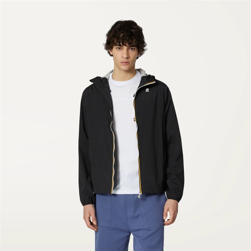 CHAQUETA MEN NAILON JACK STRETCH BLACK PURE - 2