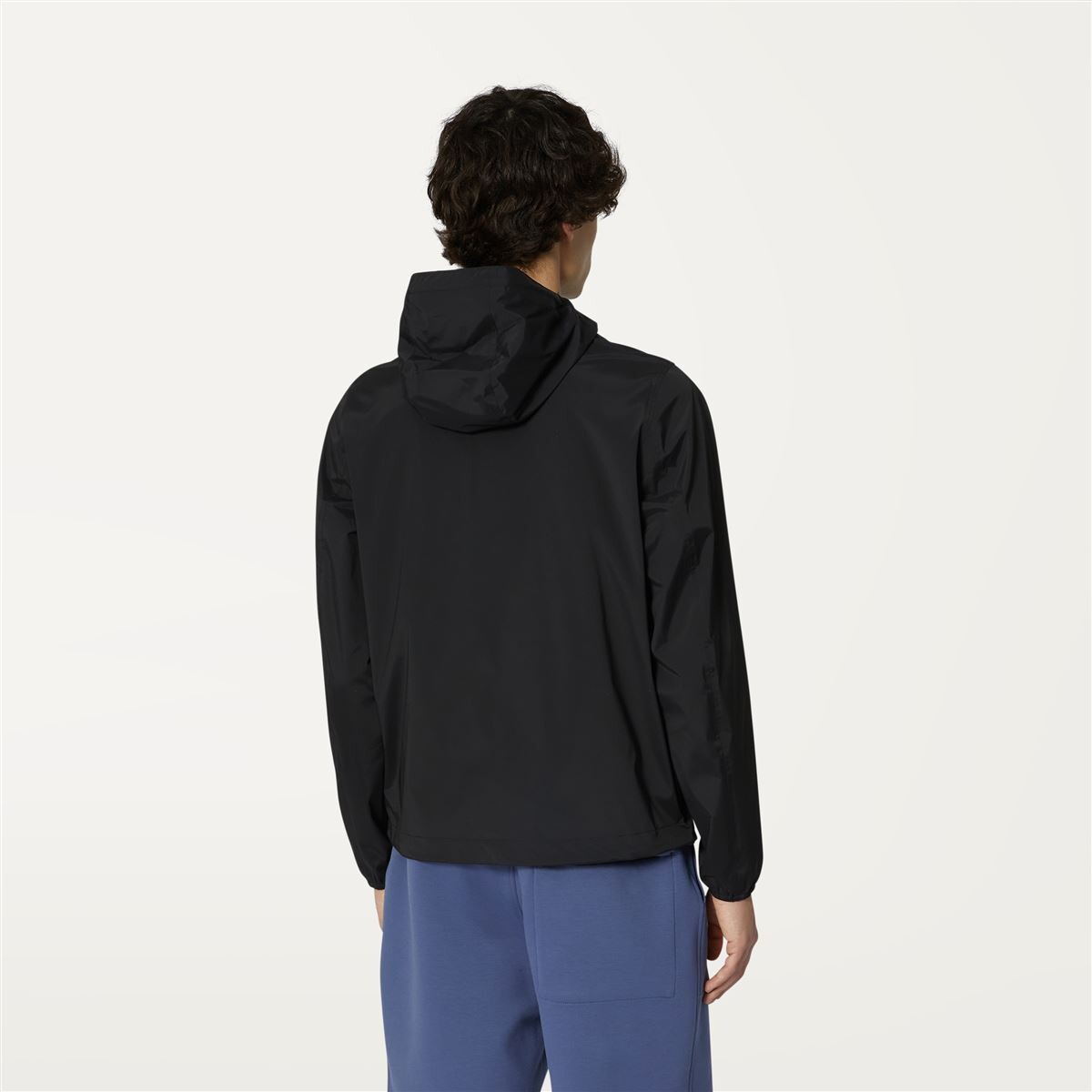 CHAQUETA MEN NAILON JACK STRETCH BLACK PURE - 4
