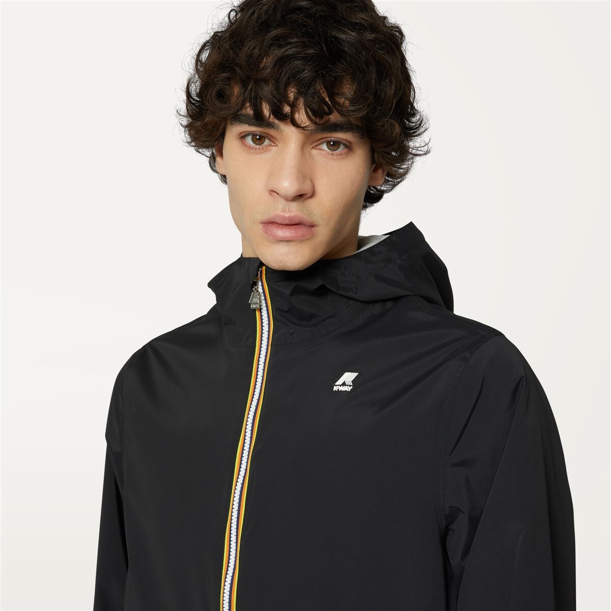 CHAQUETA MEN NAILON JACK STRETCH BLACK PURE - 5