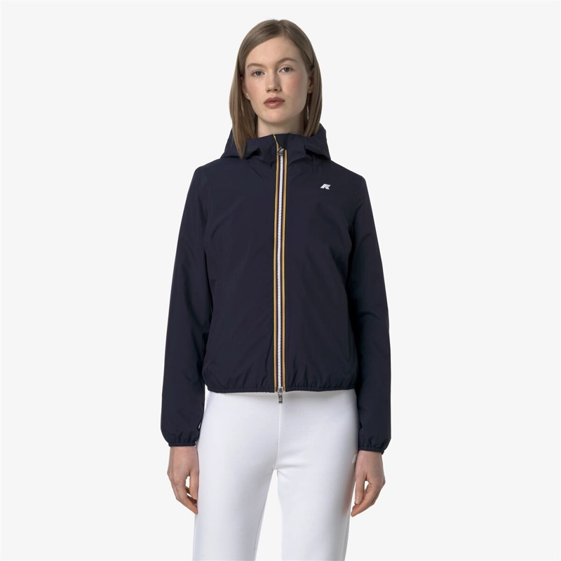CHAQUETA WOMEN IMPERMEABLE LILY STRETCH POLY BLUE DEPTH - 2
