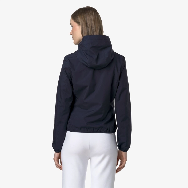 CHAQUETA WOMEN IMPERMEABLE LILY STRETCH POLY BLUE DEPTH - 4