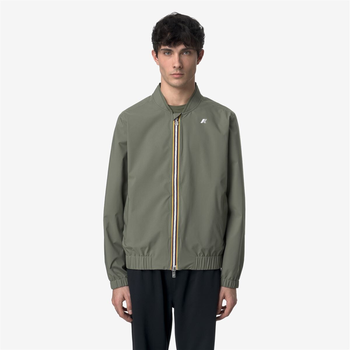 CHAQUETA MEN IMPERMEABLE AURENE STRETCH DOT GREEN - 2