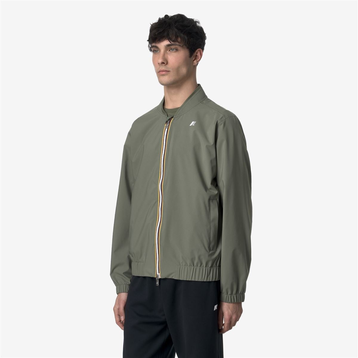 CHAQUETA MEN IMPERMEABLE AURENE STRETCH DOT GREEN - 3