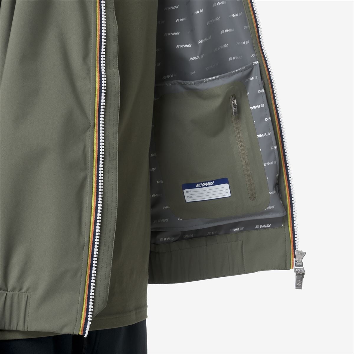 CHAQUETA MEN IMPERMEABLE AURENE STRETCH DOT GREEN - 5