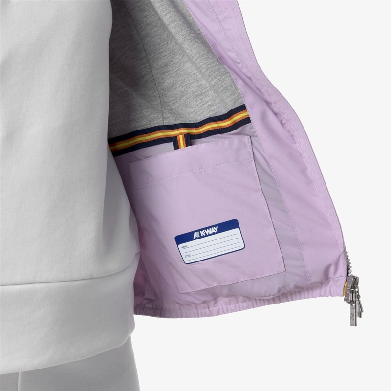 CHAQUETA WOMEN IMPERMEABLE LILY STRETCH POLY VIOLET LIGHT - 5