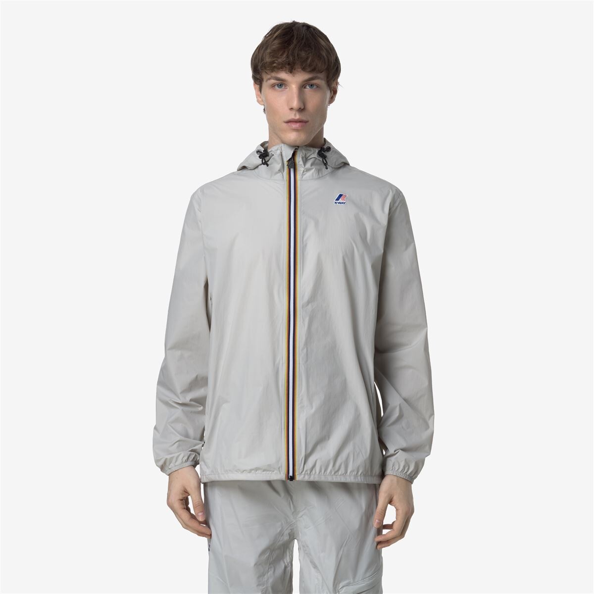 CORTAVIENTO UNISEX PACKABLE LE VRAI 4.0 CLAUDE BEIGE LIGHT - 3