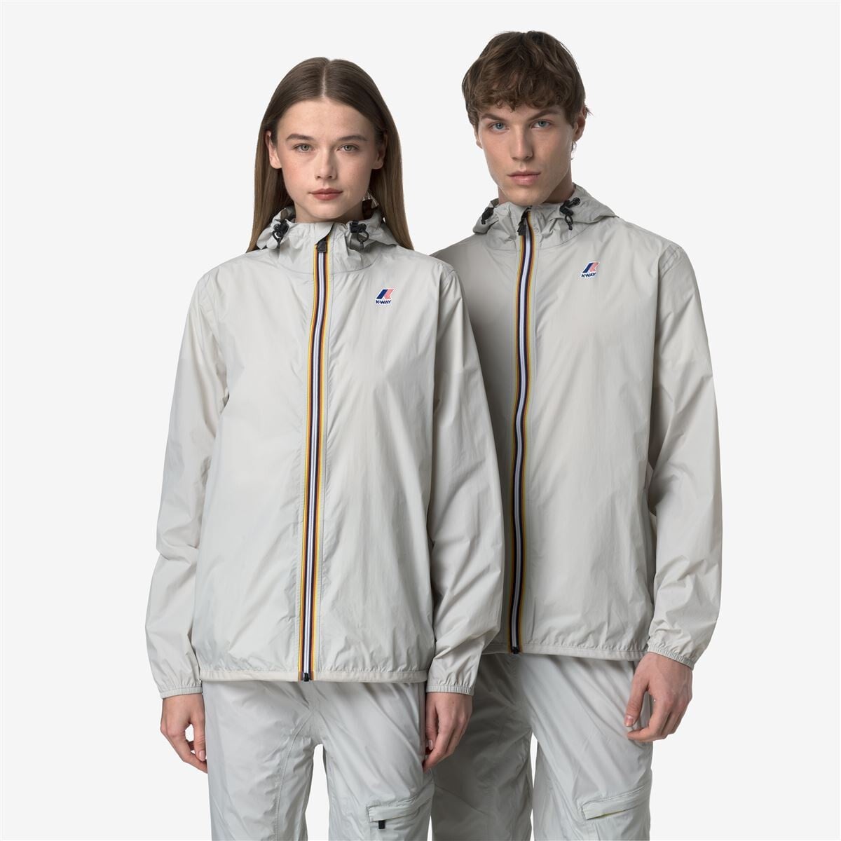 CORTAVIENTO UNISEX PACKABLE LE VRAI 4.0 CLAUDE BEIGE LIGHT - 6