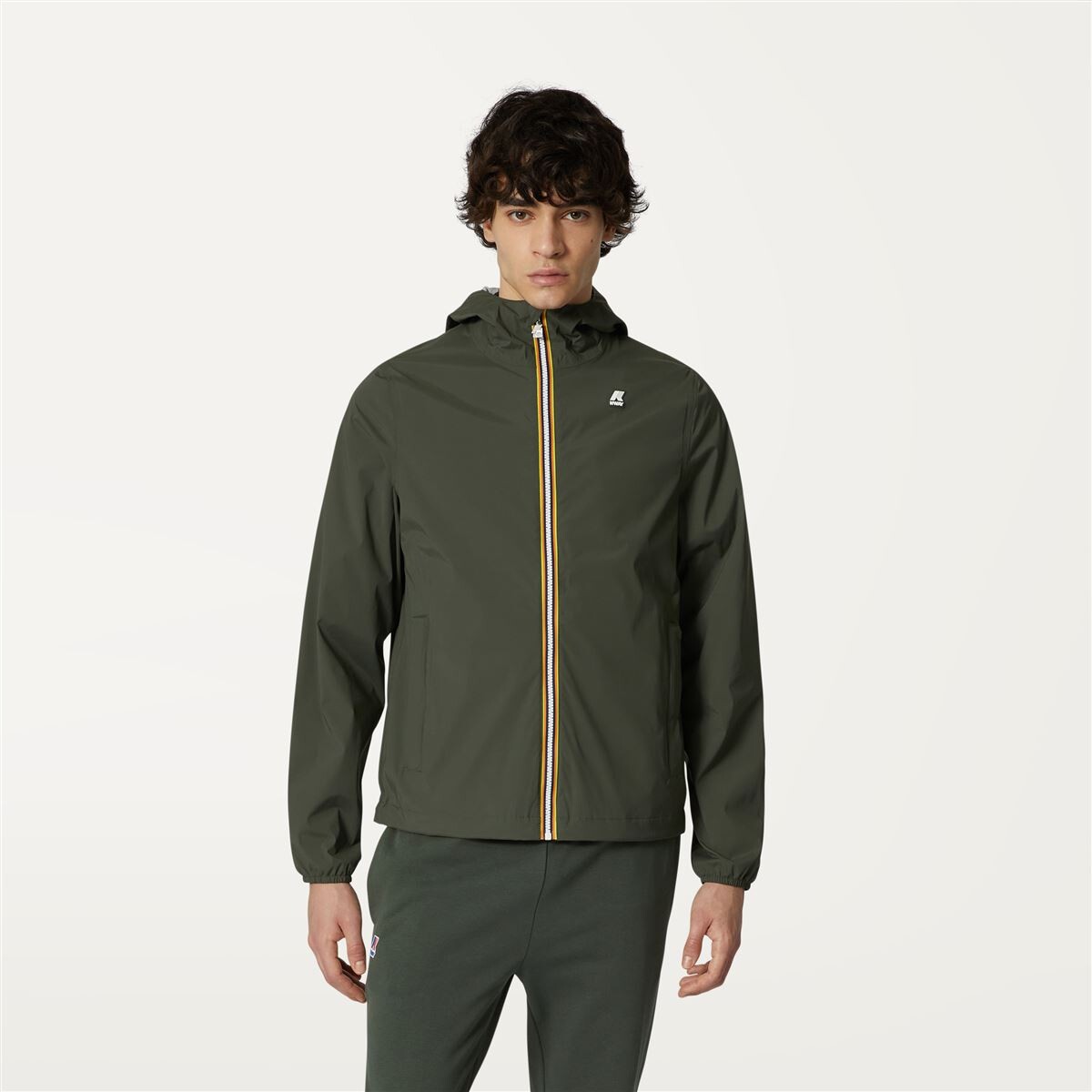 CHAQUETA MEN NAILON JACK STRETCH GREEN BLACKISH - 2