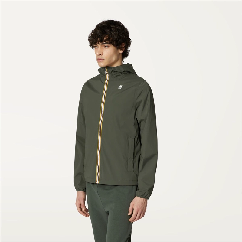 CHAQUETA MEN NAILON JACK STRETCH GREEN BLACKISH - 3