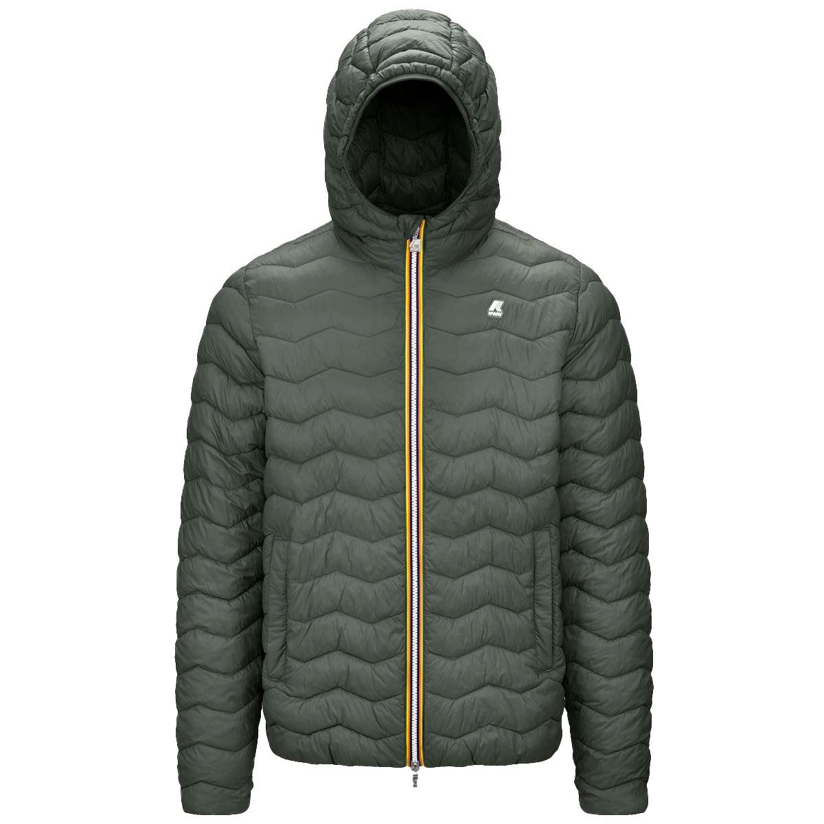 CHAQUETA MEN JACK QUILTED WARM GREEN BLACKISH - 1