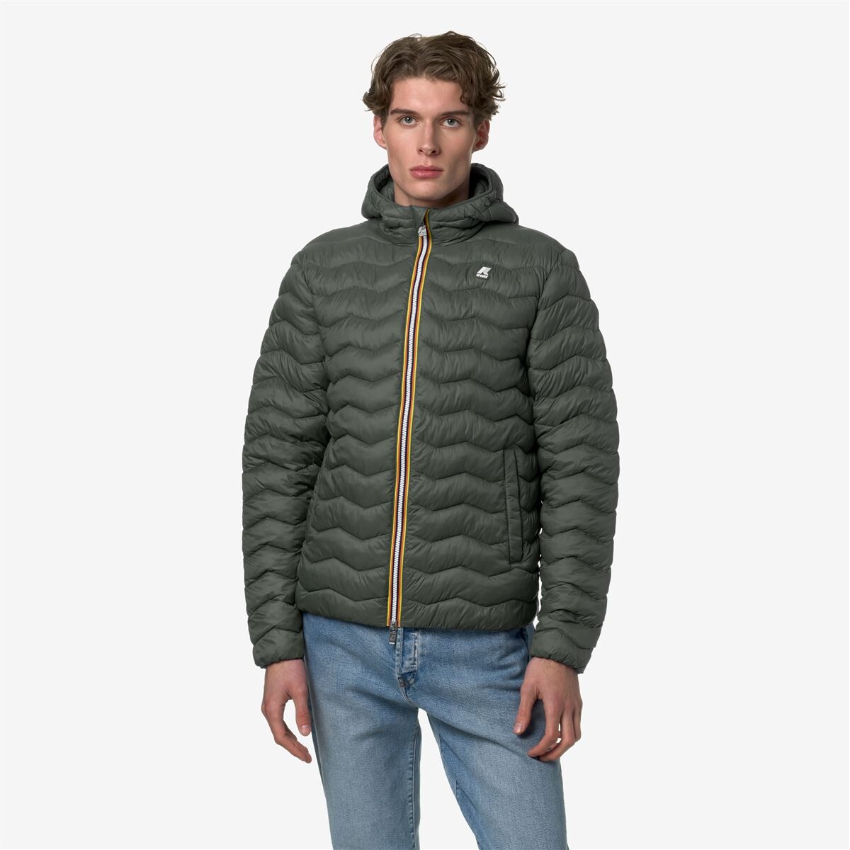 CHAQUETA MEN JACK QUILTED WARM GREEN BLACKISH - 2