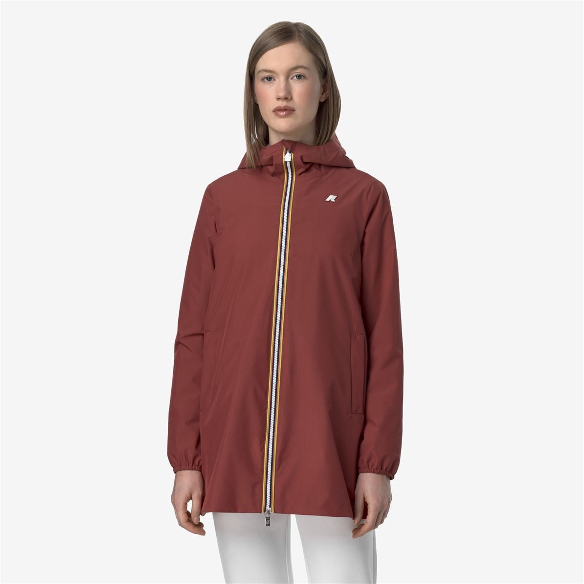 CHAQUETA WOMEN IMPERMEABLE SOPHIE STRETCH POLY JERSEY RED BROWNISH - 2