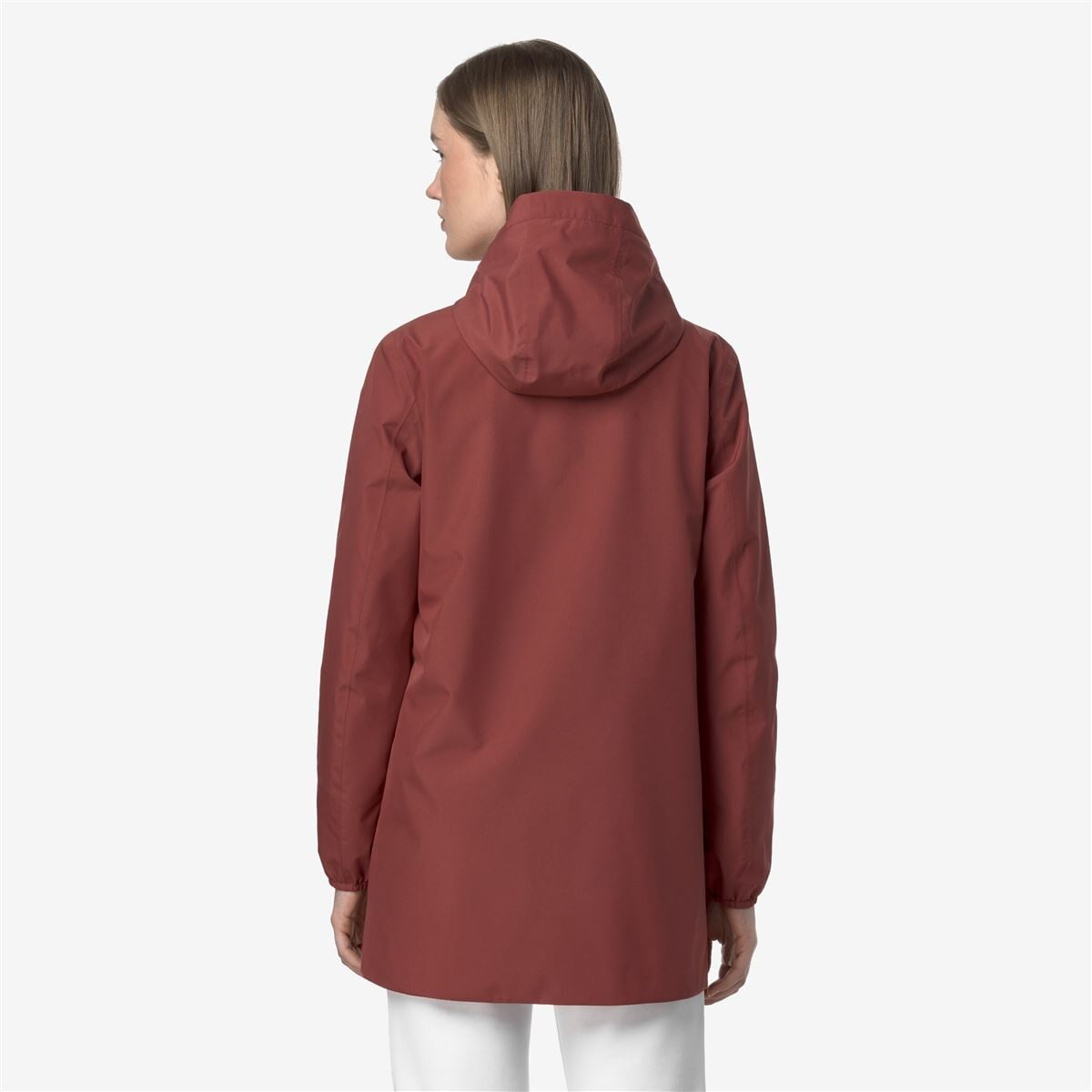 CHAQUETA WOMEN IMPERMEABLE SOPHIE STRETCH POLY JERSEY RED BROWNISH - 4