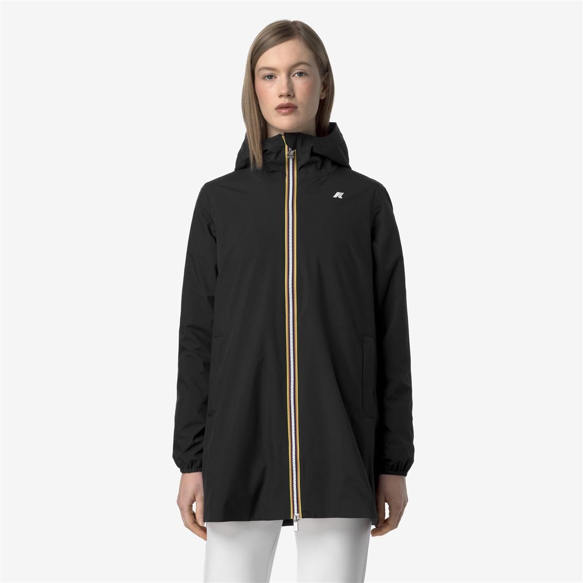CHAQUETA WOMEN IMPERMEABLE SOPHIE STRETCH POLY JERSEY BLACK PURE - 2