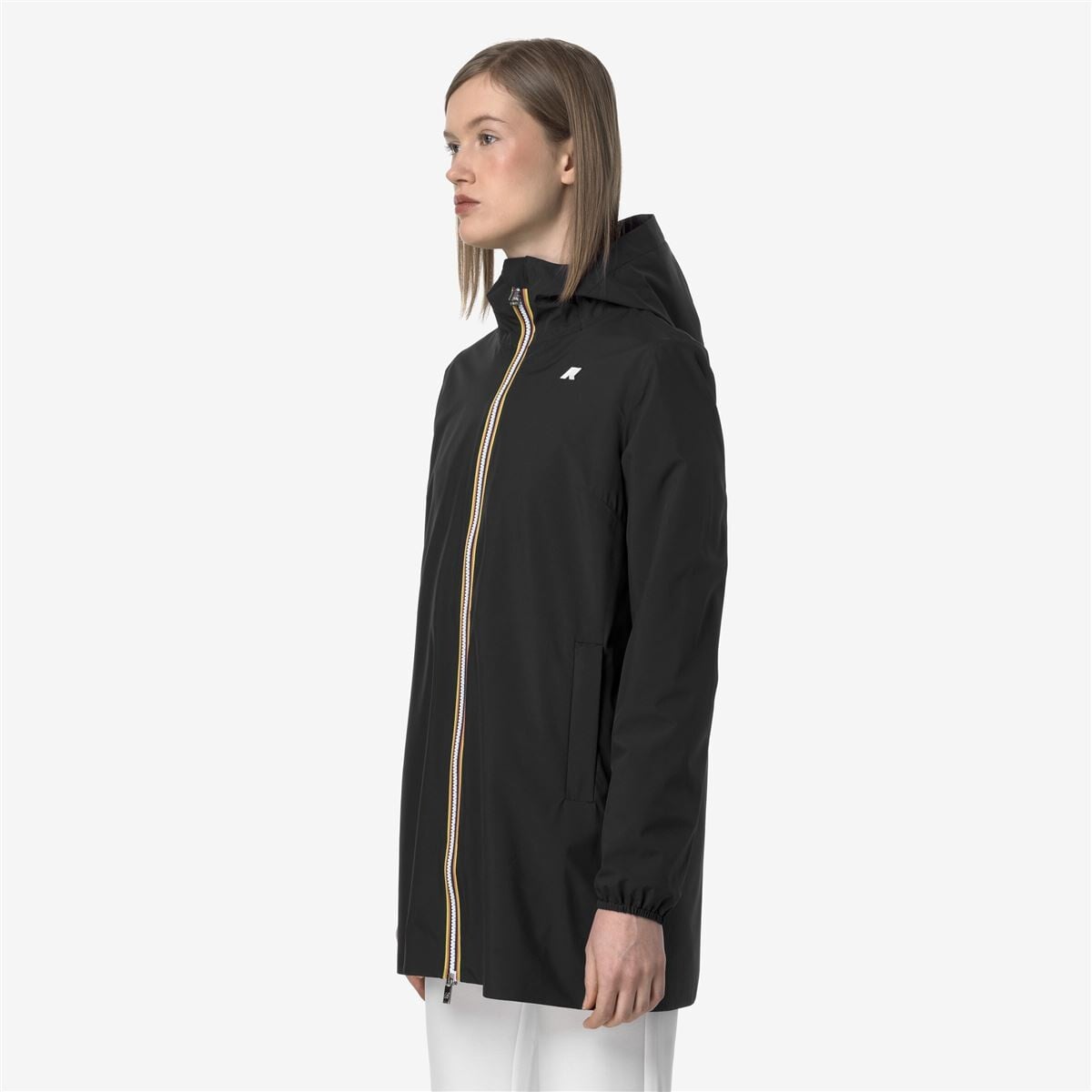 CHAQUETA WOMEN IMPERMEABLE SOPHIE STRETCH POLY JERSEY BLACK PURE - 3