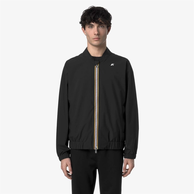 CHAQUETA MEN IMPERMEABLE AURENE STRETCH DOT BLACK PURE - 2