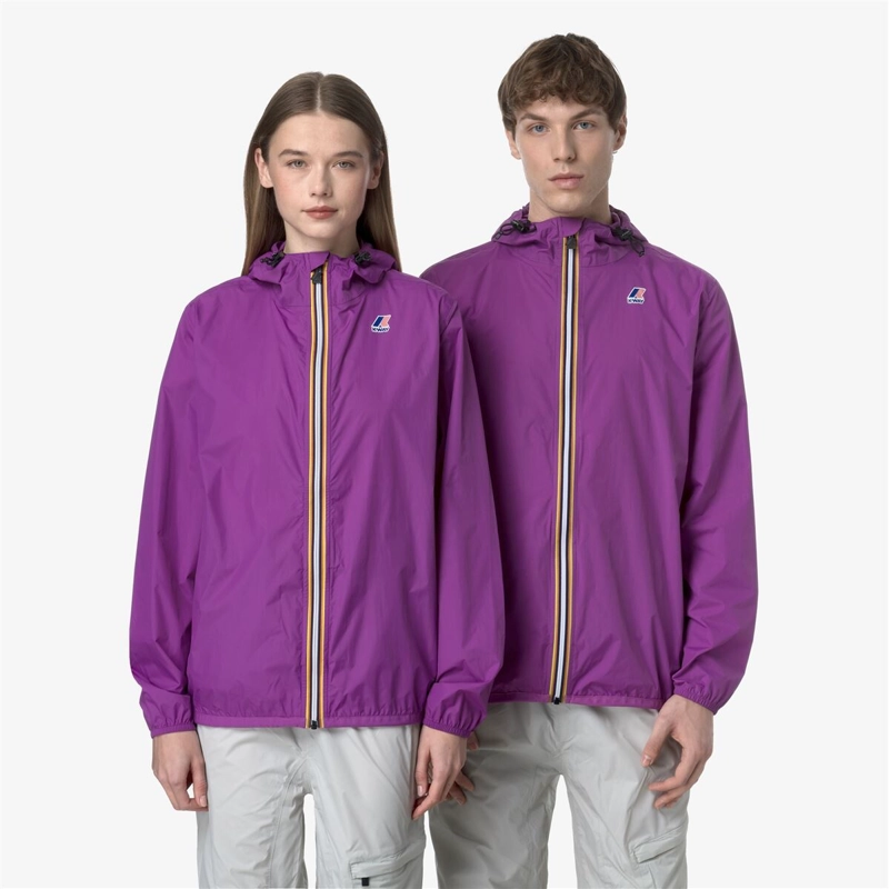 CORTAVIENTO UNISEX PACKABLE LE VRAI 4.0 CLAUDE VIOLET - 6