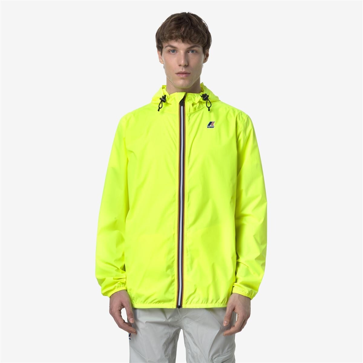 CORTAVIENTO UNISEX PACKABLE LE VRAI 4.0 CLAUDE NEON YELLOW - 3