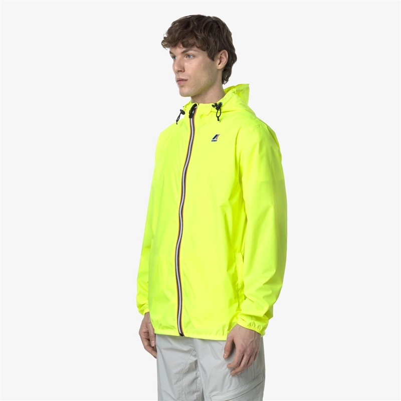 CORTAVIENTO UNISEX PACKABLE LE VRAI 4.0 CLAUDE NEON YELLOW - 4