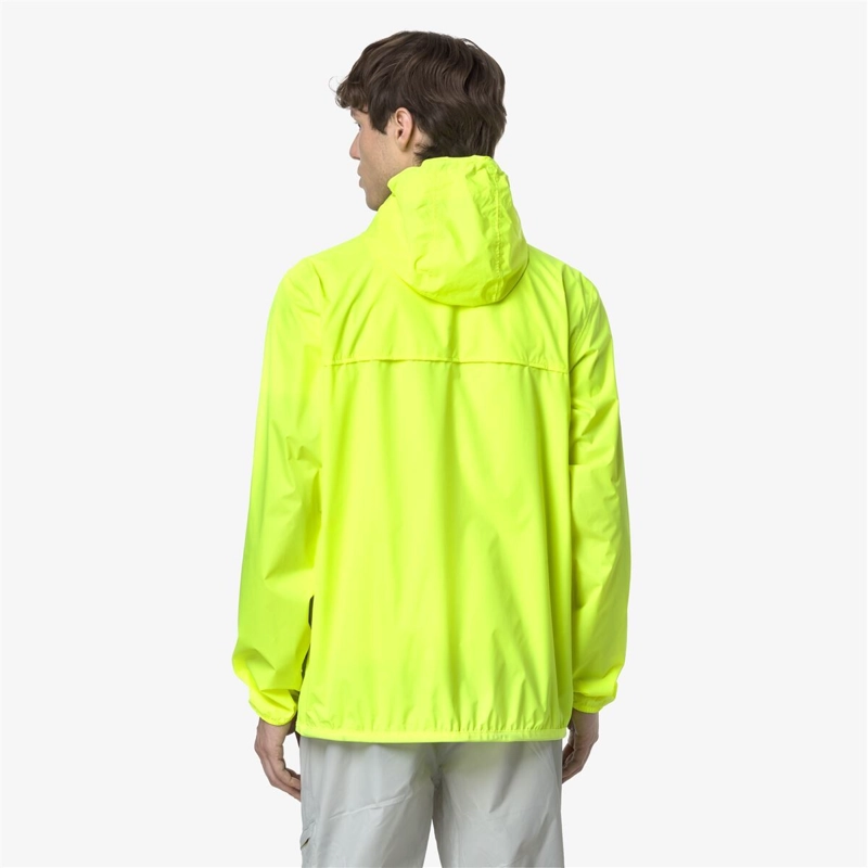CORTAVIENTO UNISEX PACKABLE LE VRAI 4.0 CLAUDE NEON YELLOW - 5