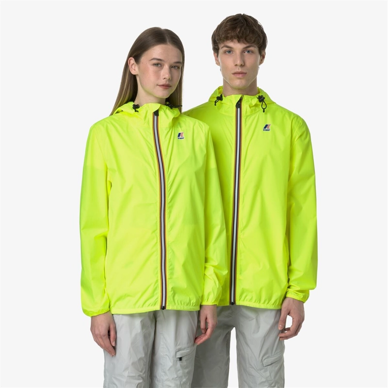 CORTAVIENTO UNISEX PACKABLE LE VRAI 4.0 CLAUDE NEON YELLOW - 6