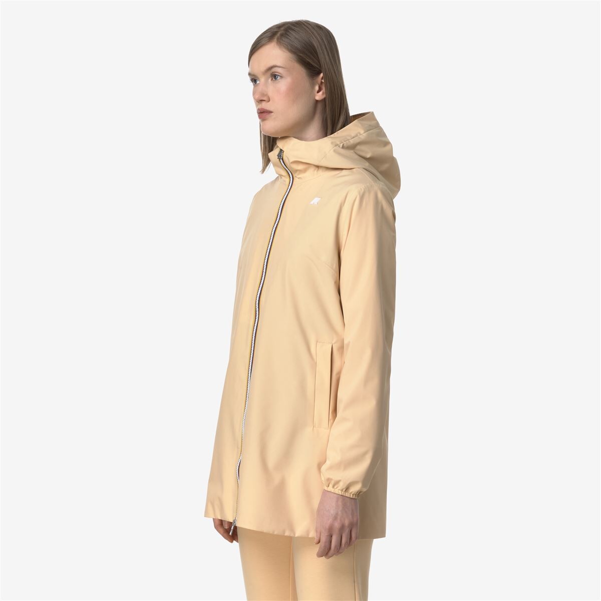 CHAQUETA WOMEN IMPERMEABLE SOPHIE STRETCH POLY JERSEY BEIGE PEACHY - 3
