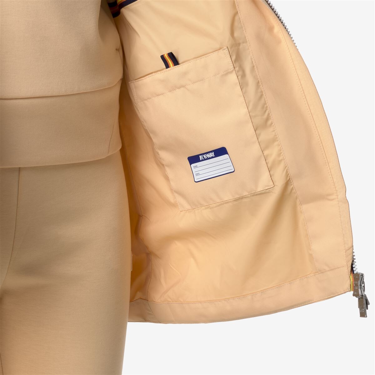 CHAQUETA WOMEN IMPERMEABLE SOPHIE STRETCH POLY JERSEY BEIGE PEACHY - 5