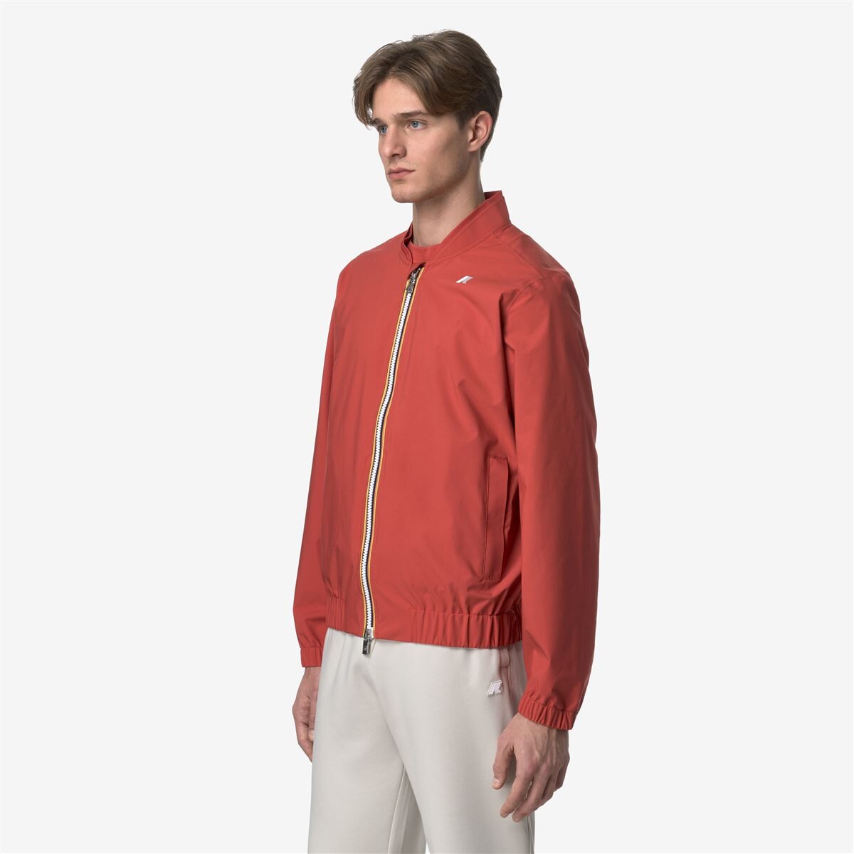 CHAQUETA MEN IMPERMEABLE AURENE STRETCH DOT RED JASPER - 3