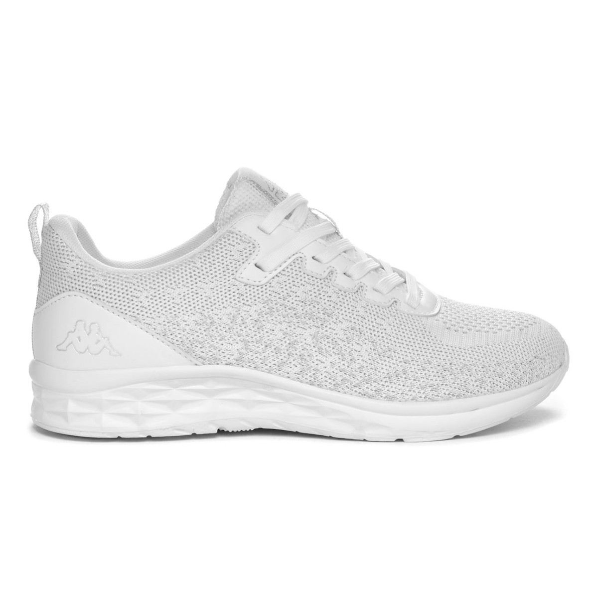 ZAPATILLA WOMEN KAPPA LOGO ROSTIEW WHITE GREY SILVER - 1