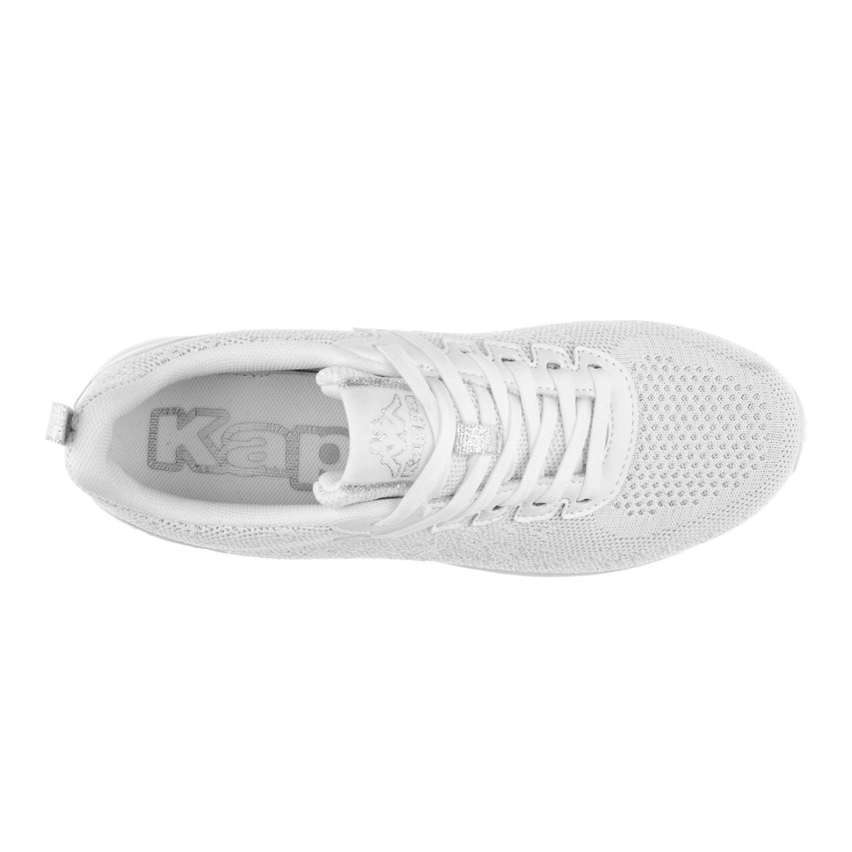 ZAPATILLA WOMEN KAPPA LOGO ROSTIEW WHITE GREY SILVER - 4