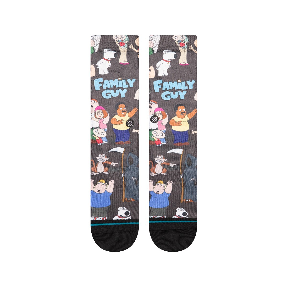 STANCE SOCK MEN FAMILY GUYS BLACK - 2