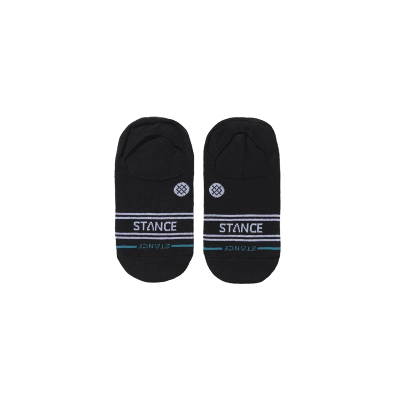STANCE SOCK MEN BASIC 3 PACK NO SHOW BLACK - 2